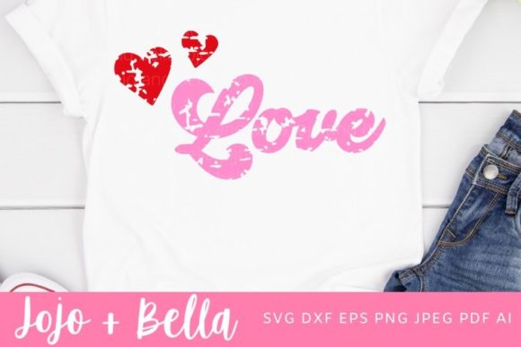 Grunge Love SVG: A Bold Statement for Vintage-Inspired Embroidery Projects