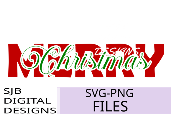 Knock Out Merry Christmas SVG PNG: A Designer’s Perspective