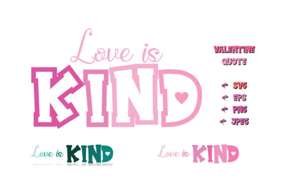 Love is Kind Valentine Quote SVG Cut Review for Real Projects