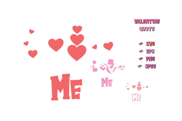 Love Me Valentine Quote SVG Cut Vector Review