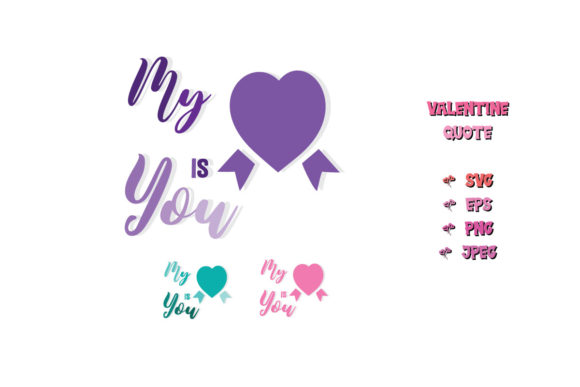 My Love is You Valentine Quote SVG Cut Review