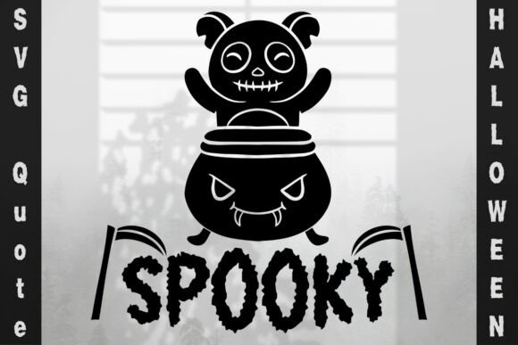 Spooky - Devil - Halloween Quote SVG Design Review